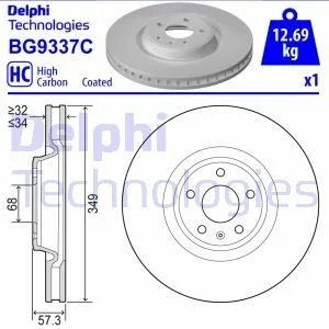 Tarcza ham. VAG Q7, S4, S5/TOUAREG Delphi BG9337C