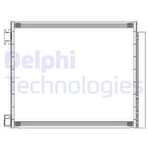 Радіатор кондиціонера Delphi CF20313