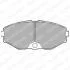 Тормозные колодки дисковые Nissan Maxima "F "89-06 LP1058