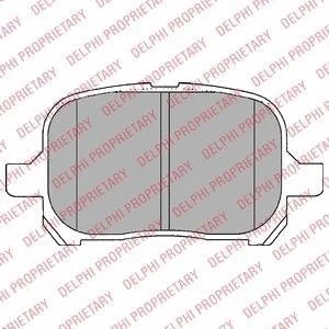Гальмівні колодки дискові TOYOTA Camry "F "96-01 Delphi LP1144