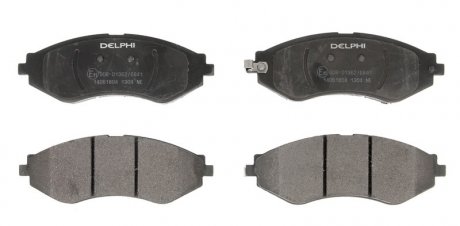 Колодки тормозные дисковые передние, комплект Delphi LP1304 (фото 1)