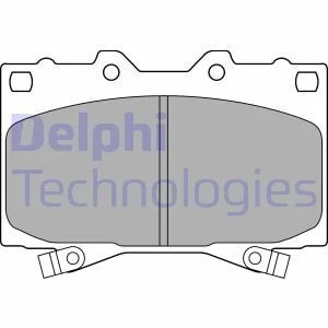 Гальмівні колодки, дискові. Delphi LP1308