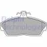 Комплект гальмівних колодок, дискове гальмо LP1450