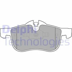 Тормозные колодки дисковые MG/ROVER MG6/75 &quot;F &quot;99&gt;&gt; Delphi LP1521 (фото 1)