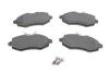 Гальмівні колодки дискові CITROEN C2/C3 "F "02>> LP1716