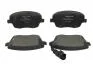 Гальмівні колодки дискові SEAT/SKODA/VW Ibiza/Cordoba/Fabia/Roomster/Polo "F "01-10 LP1754