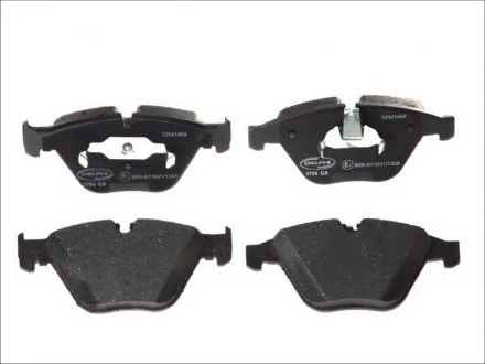 Тормозные колодки дисковые BMW 3(E90)/5(E60)/7(E65) "F "03>> Delphi LP1794