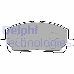 Тормозные колодки дисковые LEXUS RX300 &quot;F &quot;97-03 Delphi LP1908 (фото 1)