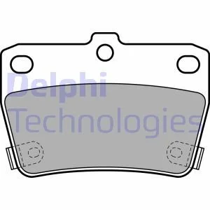 Тормозные колодки дисковые TOYOTA RAV 4 "R "00-06 Delphi LP1942