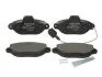 Гальмівні колодки дискові FIAT/FORD/LANCIA 500/Panda/Punto/Ka \'\'F \'\'07>> LP2013