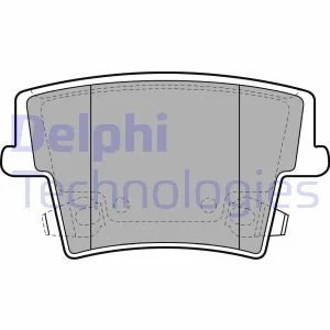 Тормозные колодки, дисковые. Delphi LP2035