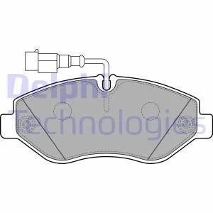 Гальмівні колодки дискові NISSAN/RENAULT NT400/Cabstar/Maxity "F "06>> Delphi LP2043