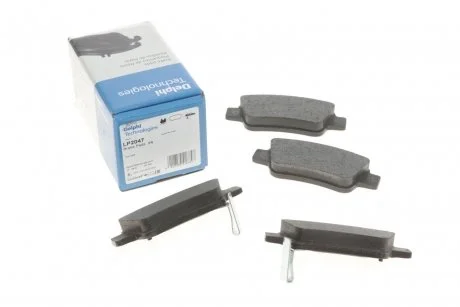Тормозные колодки дисковые HONDA CR-V "R "07>> Delphi LP2047