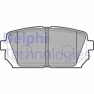 Колодки гальмівні Delphi LP2051