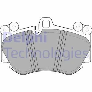 Гальмівні колодки дискові PORSCHE Caenne "F "03-07 Delphi LP2116