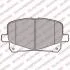 Тормозные колодки дисковые TOYOTA Previa "F "00-03 LP2129