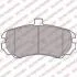 Тормозные колодки дисковые HYUNDAI Elantra "F "03-05 LP2150