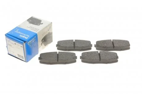 Тормозные колодки дисковые TOYOTA Land Cruiser "R "08>> Delphi LP2154