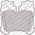 DELPHI TOYOTA гальмівні колодки задн.Lexus LS 06- LP2214