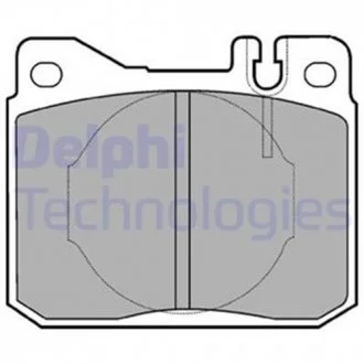 Тормозные колодки дисковые MERCEDES 200(W123)/300(W126)/450(R107) "F "79-91 Delphi LP221