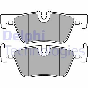 Гальмівні колодки дискові BMW 1(F20)/3(F30) "R "11>> Delphi LP2286