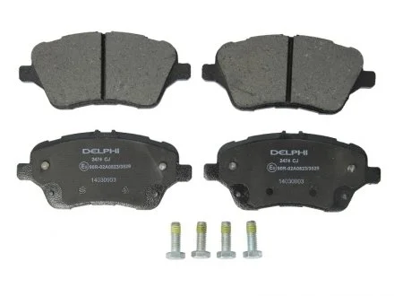 Тормозные колодки дисковые FORD B-Max "F "12>> Delphi LP2474