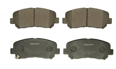Гальмівні колодки дискові MAZDA CX-5 "F "11>> Delphi LP2481 (фото 1)