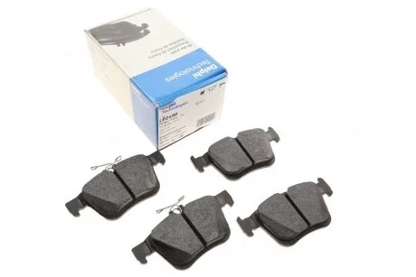 Тормозные колодки дисковые AUDI/VW A3/Golf "R "12>> Delphi LP2490