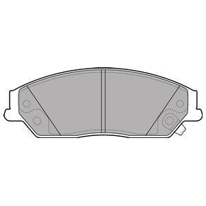 Тормозные колодки дисковые TOYOTA Camry VIII (XV50) "F "11-18 Delphi LP2714 (фото 1)