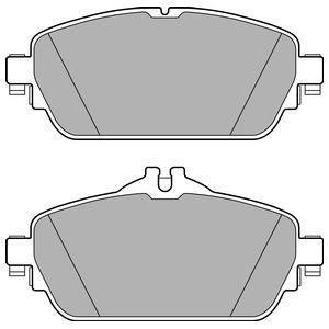 Комплект тормозных колодок, дисковый тормоз Delphi LP2764 (фото 1)