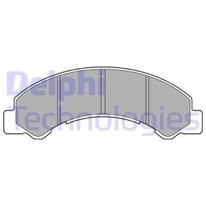 К-т тормозных колодок TOYOTA DYNA 06- Delphi LP2769