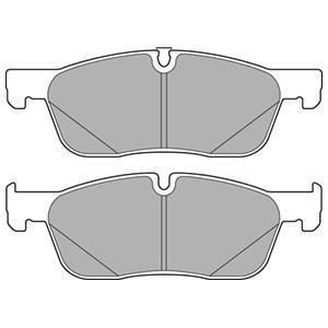 Комплект гальмівних колодок, дискове гальмо Delphi LP3166