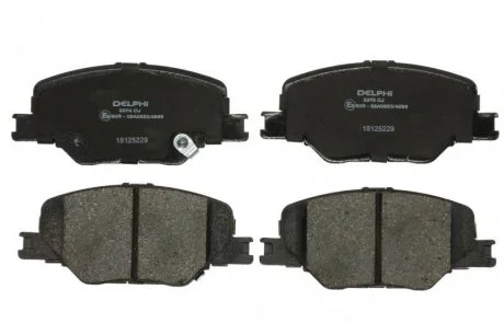 Klocki ham. VAUXHALL-OPEL INSIGNIA Delphi LP3370