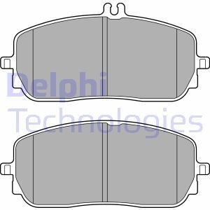 Гальмівні колодки, дискові. Delphi LP3437 (фото 1)