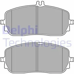 Гальмівні колодки, дискові. Delphi LP3437