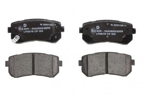 Klocki ham.HYUNDAI // KIA i30, ix35 // CEED, PRO CEED Delphi LP3576