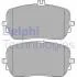 DELPHI DB Колодки торм передн. V167 LP3603