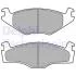Тормозные колодки дисковые SEAT/VW Cordoba/Ibiza/Golf/Jetta/Passat "F "83-02 LP420