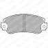 DELPHI FIAT Колодки тормозные передние Panda 82-,Regata 83-,Uno LP509