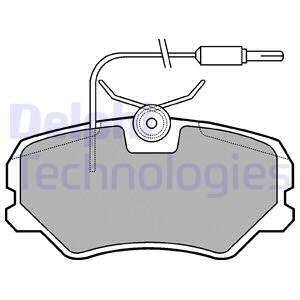 Тормозные колодки Delphi LP564