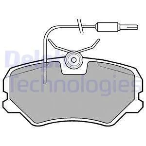 Тормозные колодки Delphi LP564