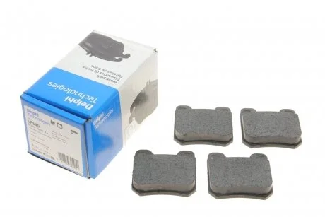 Тормозные колодки дисковые OPEL/SAAB Calibra/Omega/Vectra/900/9-3 "R "86-02 Delphi LP590