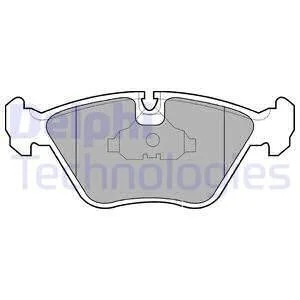 Тормозные колодки дисковые BMW 5(E34)/7(E32) "F "82-99 Delphi LP602