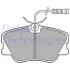 Тормозные колодки дисковые MERCEDES 190(W201)/E(W124) "F "84-95 LP608