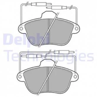 Тормозные колодки Delphi LP741