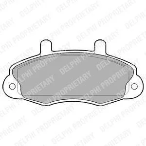 Тормозные колодки дисковые FORD Transit "F "91-97 Delphi LP766