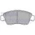 Тормозные колодки дисковые HONDA Civic 97-01 LP809