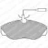 Тормозные колодки дисковые CITROEN/PEUGEOT/FIAT Jumper/Relay/Boxer/Ducato "F "94-06 LP877