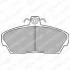 Тормозные колодки дисковые HONDA/ROVER Civic/25/45/200/400/800 ''F''91-06 LP911