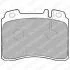 Тормозные колодки дисковые MERCEDES E(W124)/SL(R129) "F "89-99 LP929